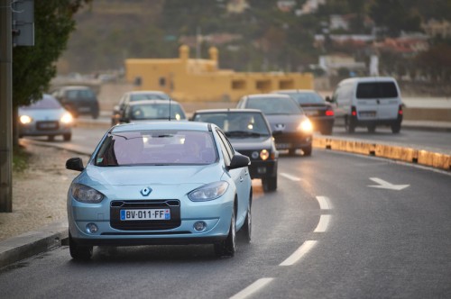 renault fluence ze essai route